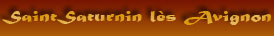 Saint-Saturnin l&egrave;s Avignon